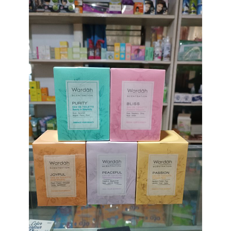 wardah eau de toilette, parfum wardah, parfum mini