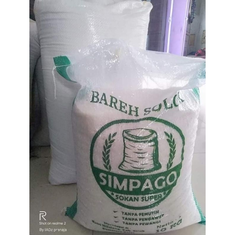 

Beras solok super/beras cisokan super/beras cisokan asli solok/beras solok super/beras sokan super 10 kg