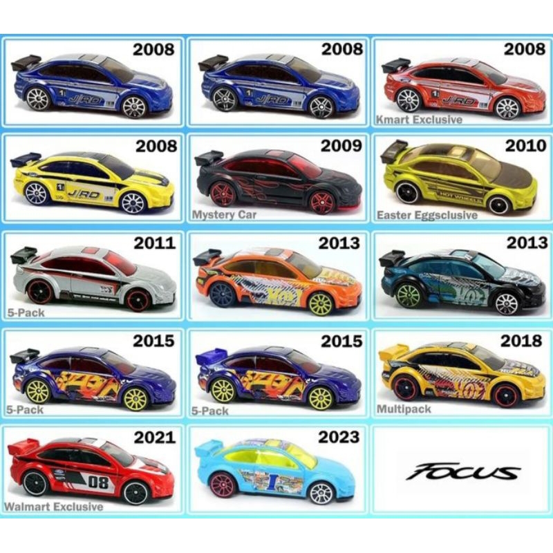 Hot Wheels '08 FORD FOCUS