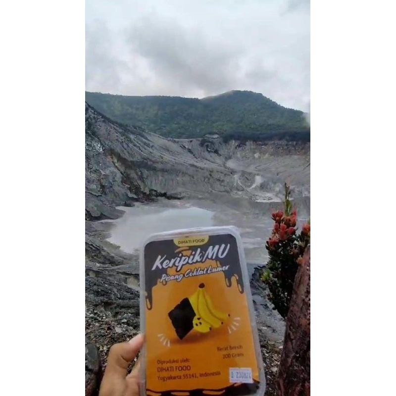 

Dihati Food KeripikMU (Mantap & Uenak) Pisang Kepok Coklat Lumer 150gr