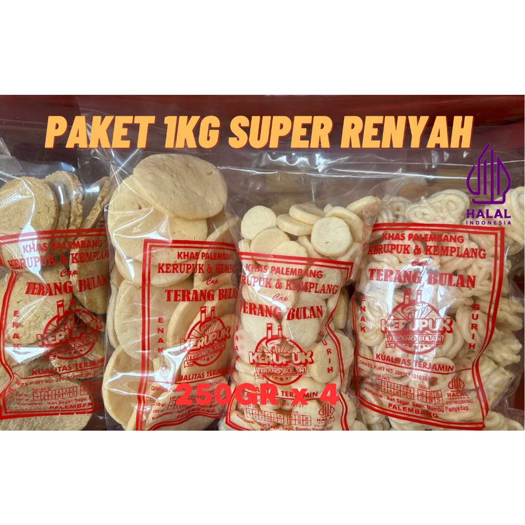 

PAKET 1KG KERUPUK SUPER RENYAH