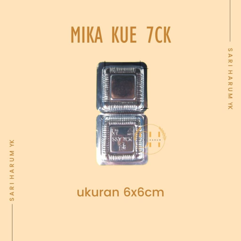 Mika kue | mika bolu | mika kecil | Bintang mika 7ck  dan mika 7c