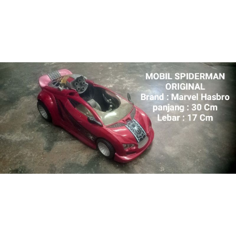 MOBIL SPIDERMAN BESAR ORIGINAL MARVEL BESAR / SPIDERMAN ORIGINAL MARVEL / MAINAN MOBIL SPIDERMAN ORI