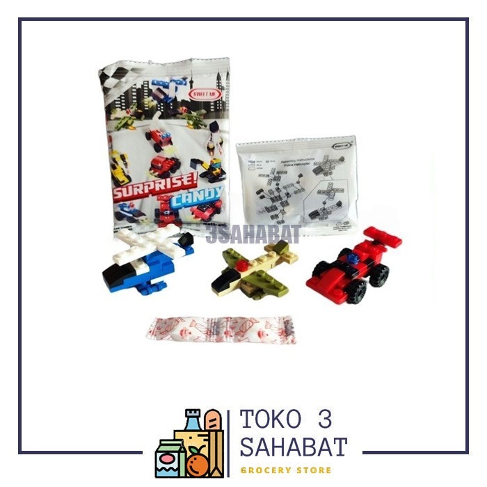 

Sweet Me Pesawat Surprise Candy Permen Keras Aneka Rasa