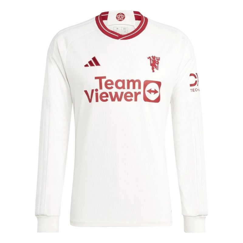 JERSEY PREMIUM MANCHESTER UNITED LENGAN PANJANG 3D JERSEY SEPAK BOLA