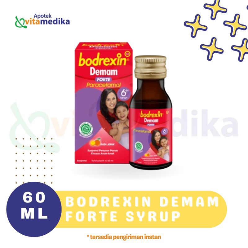 BODREXIN DEMAM FORTE SYRUP