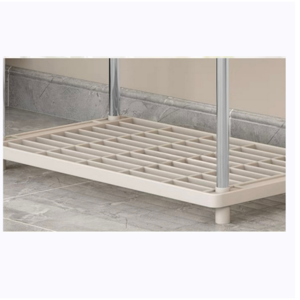 Sale Rak Dapur Plastik Rak Susun Serbaguna Ukuran Besar Rak Kamar Mandi 4 Susun / Rak Susun