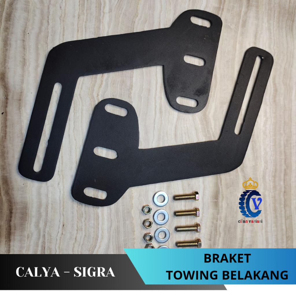 Braket Tanduk Belakang Dudukan Towing Mobil Calya Sigra