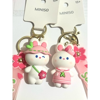 COD BALI MINISO Gantungan Kunci Unicorn Gantungan Kunci Panda Gantungan Kunci Rabbit Gantungan Kunci