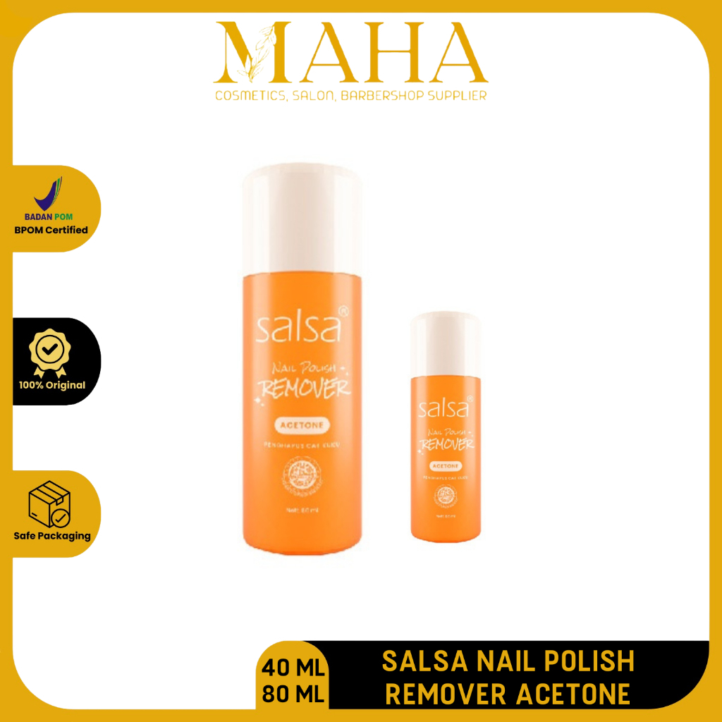 SALSA NAIL POLISH REMOVER ACETONE 40ML & 100ML