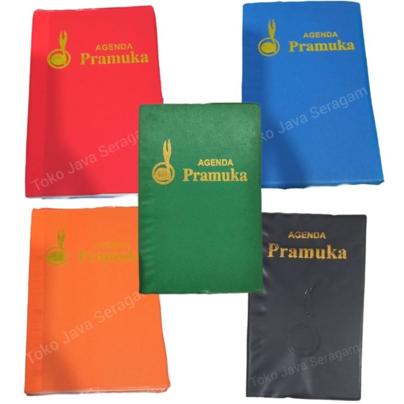 

Buku Agenda Pramuka Hitam Biru Merah Oranye Catatan Anak Sekolah