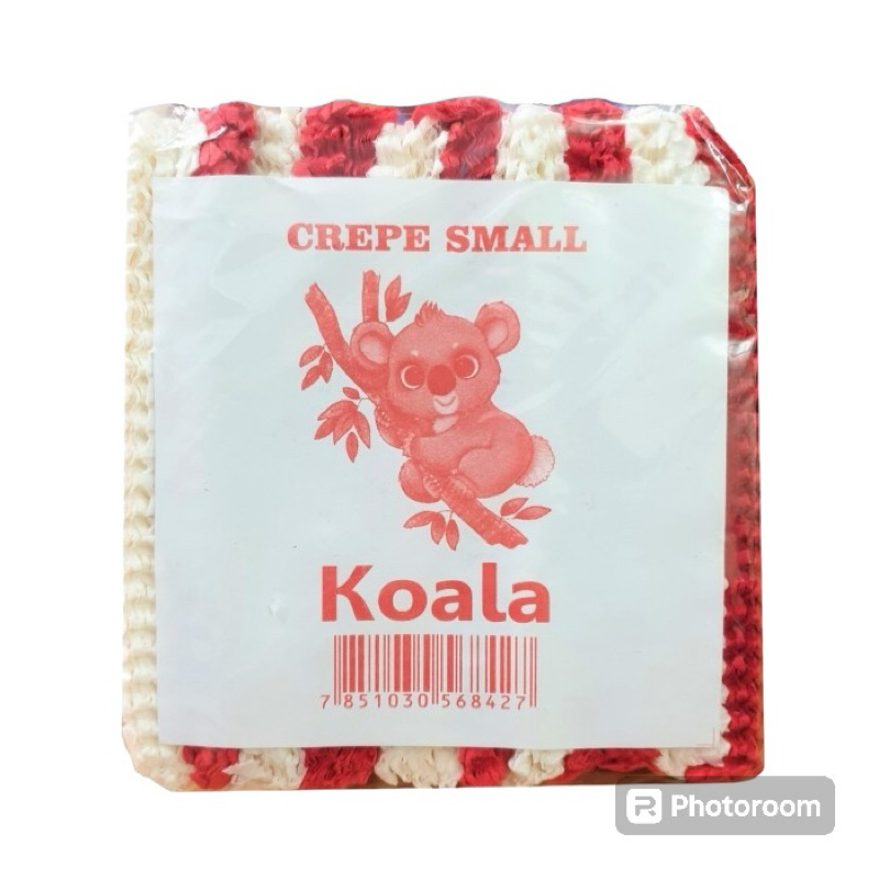 

KERTAS KREP CREPE POTONG KOALA MERAH PUTIHWA