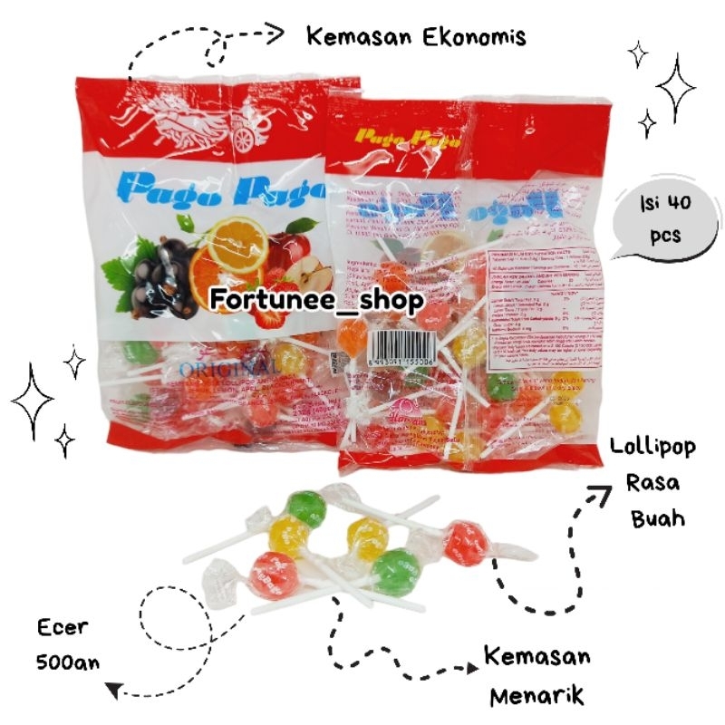 

Hawai Pago Pago / Lollipop Rasa Buah