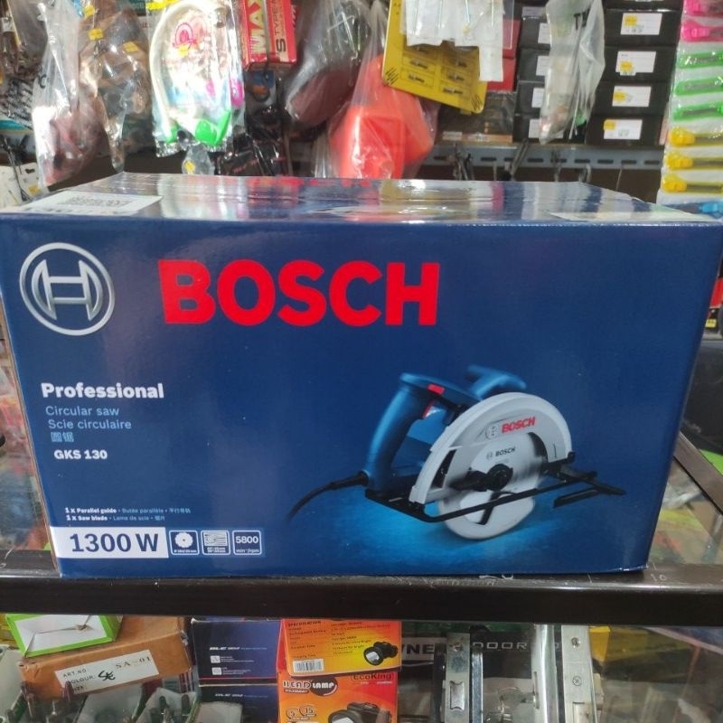 mesin circularsaw BOSCH GKS 130/mesin belah kayu BOSCH GKS 130/ mesin potong BOSCH 7in