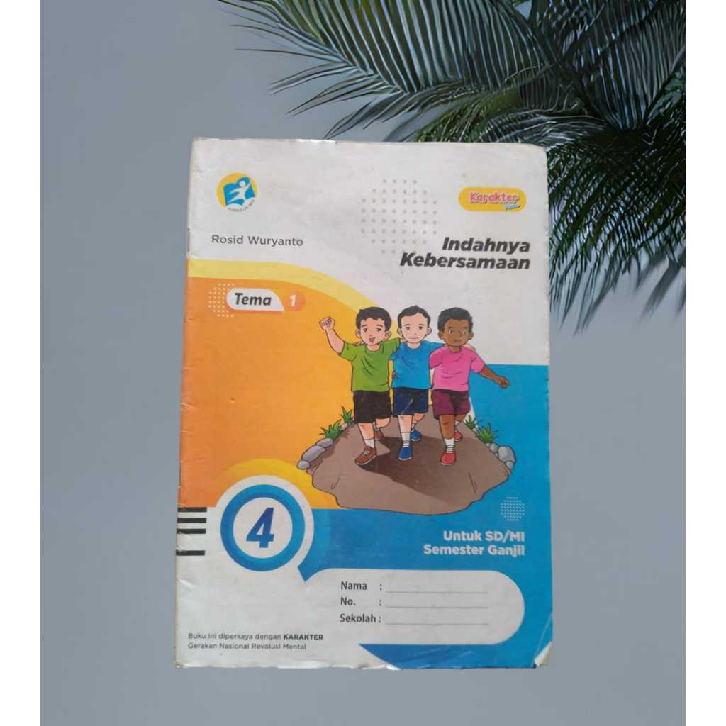 LKS KARAKTER KELAS 4 TEMA 1, 4 DAN 5 SD/MI SEMESTER 1 KURIKULUM 2013