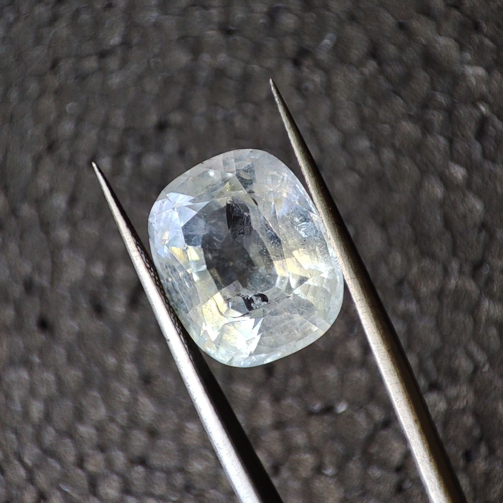 Stone / Batu Asli Aquamarine Transparent CT 11.5 Original
