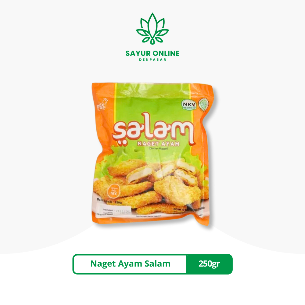 

Naget/Nugget Ayam Salam 250gr - Sayur Online Denpasar