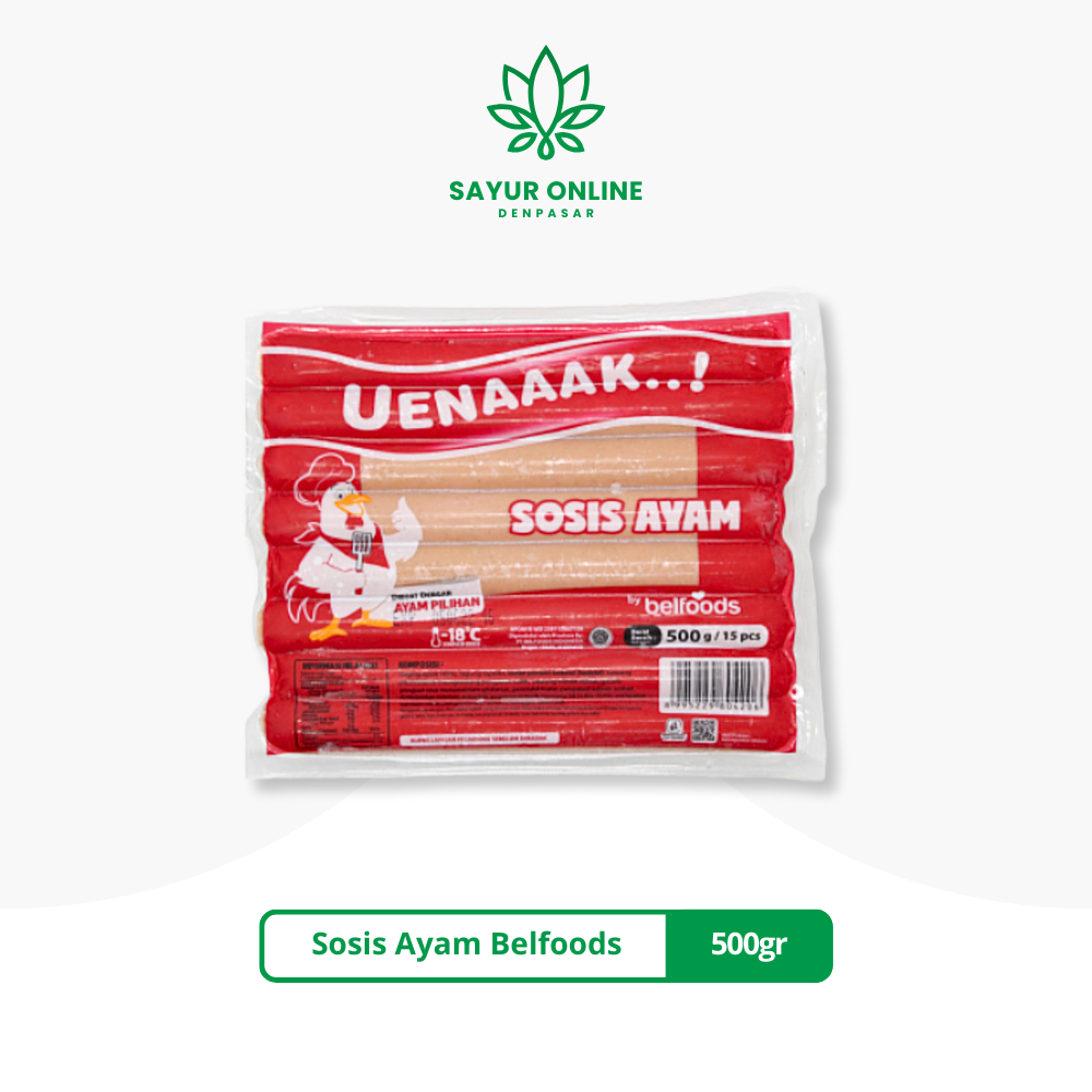 

Sosis Ayam Belfoods 500gr - Sayur Online Denpasar