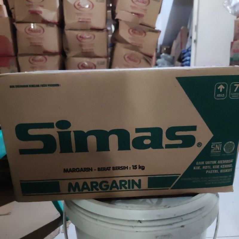 

simas margarin 1dus berat 15kg cocok untuk martabak