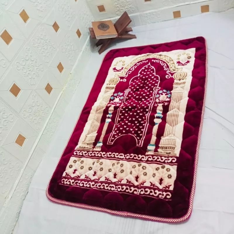 Sajadah Tebal Empuk 10mm, Sajadah Empuk Dewasa, Sajadah Tebal Empuk Busa Turki Jumbo, Sajadah Busa A