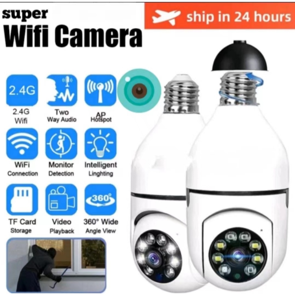 CCTV Outdoor Wifi  IP Camera  iCam365 8MP 4K  FULL HD Waterproof Kamera CCTV  HK8201A Wireless CCTV