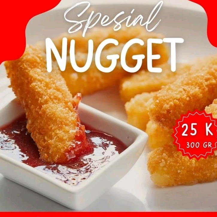 

NUGGET stick PREMIUM(berat 300 gr)