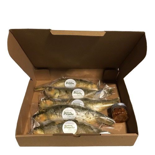 

Bandeng Presto Duri Lunak (-/+ 1 kg) isi 5 pcs