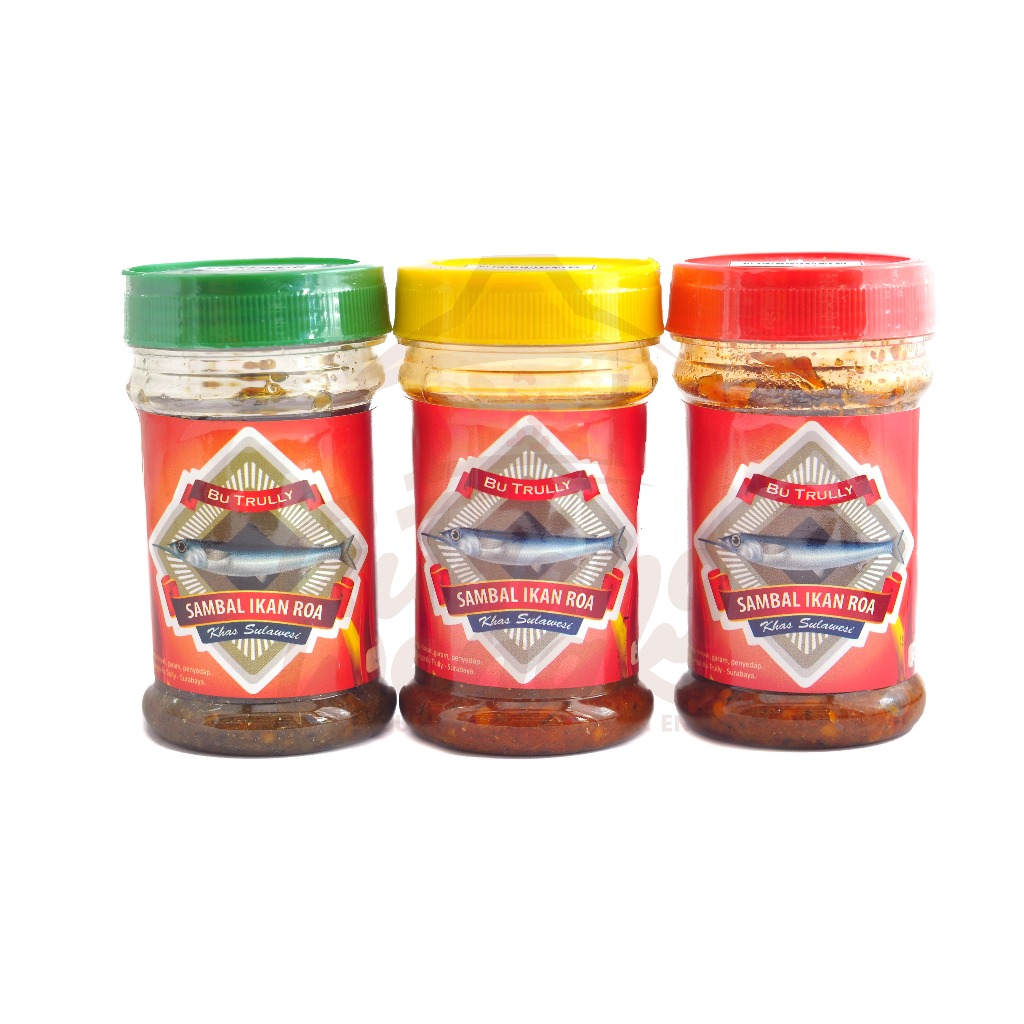 

Sambal Ikan Roa Khas Sulawesi Bu Trully Pedas Sedang Hijau Sambal Siap Makan