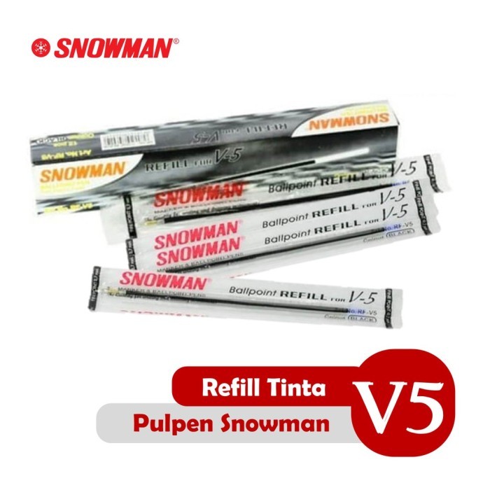 

Isi Bolpen Snowman V5 hitam