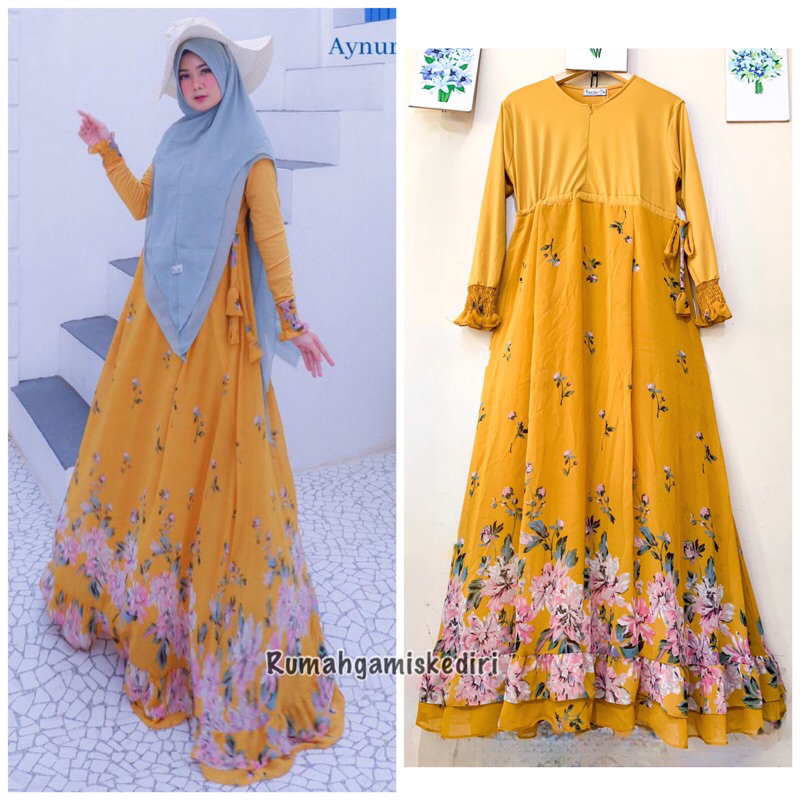 AYNUR DRESS ORI BY FATIMA SYARI
