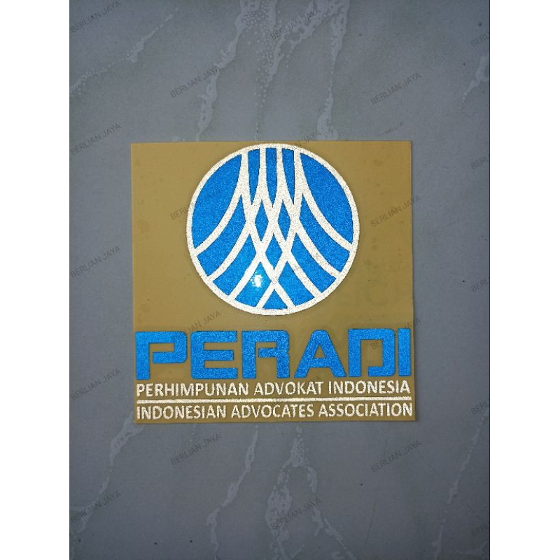 

STIKER PERADI MODEL BARU 2 WARNA