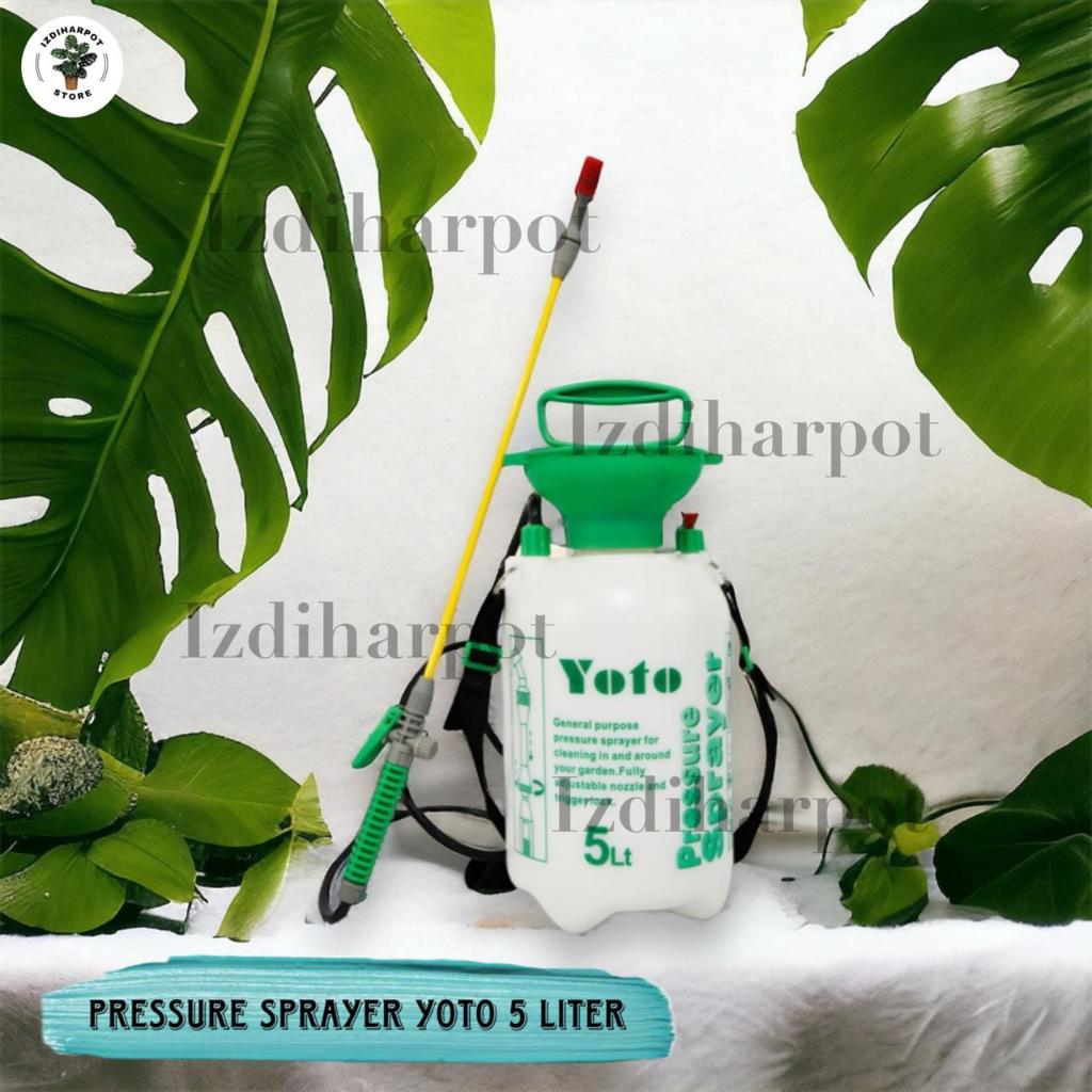 Sprayer Alat Semprot Bertekanan Yoto 5 Liter Semprotan Tanaman - SPRAYER YOTO 5 LITER
