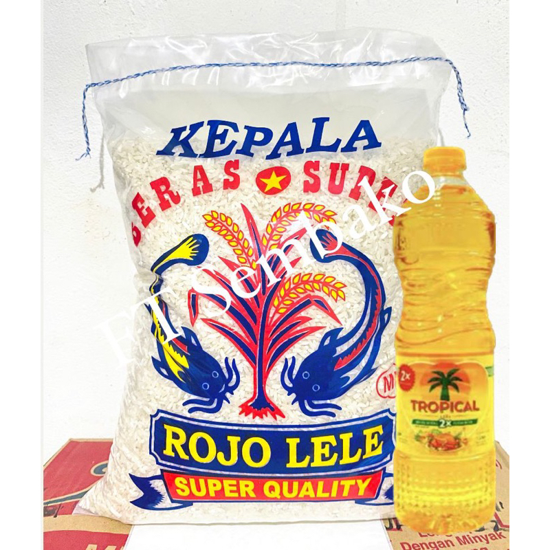 

PAKET MURAH BERAS ROJO LELE 5KG DAN MINYAK