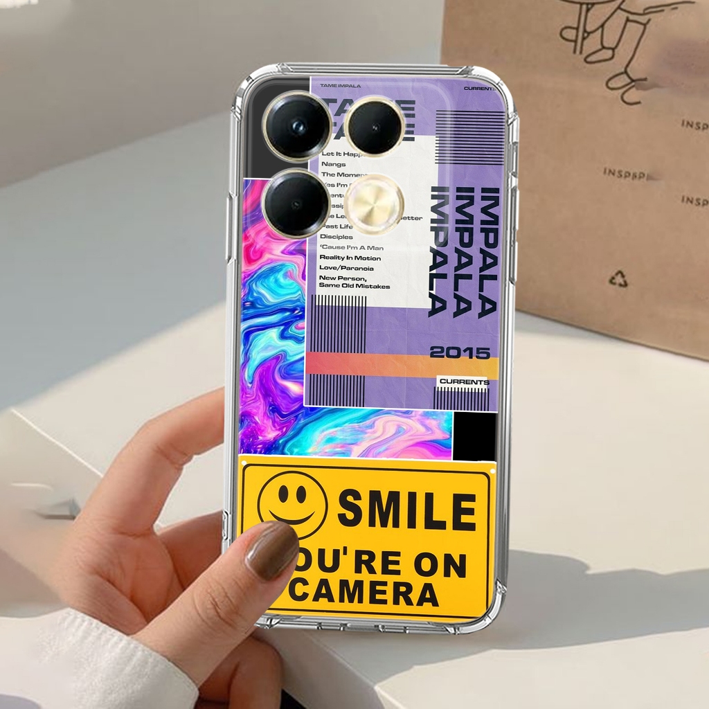 CASE INFINIX NOTE 40 - Casing INFINIX NOTE 40 PRO 5G Terbaru 2024 AERO STORE [ MOTIF 09 ] Silikon - 