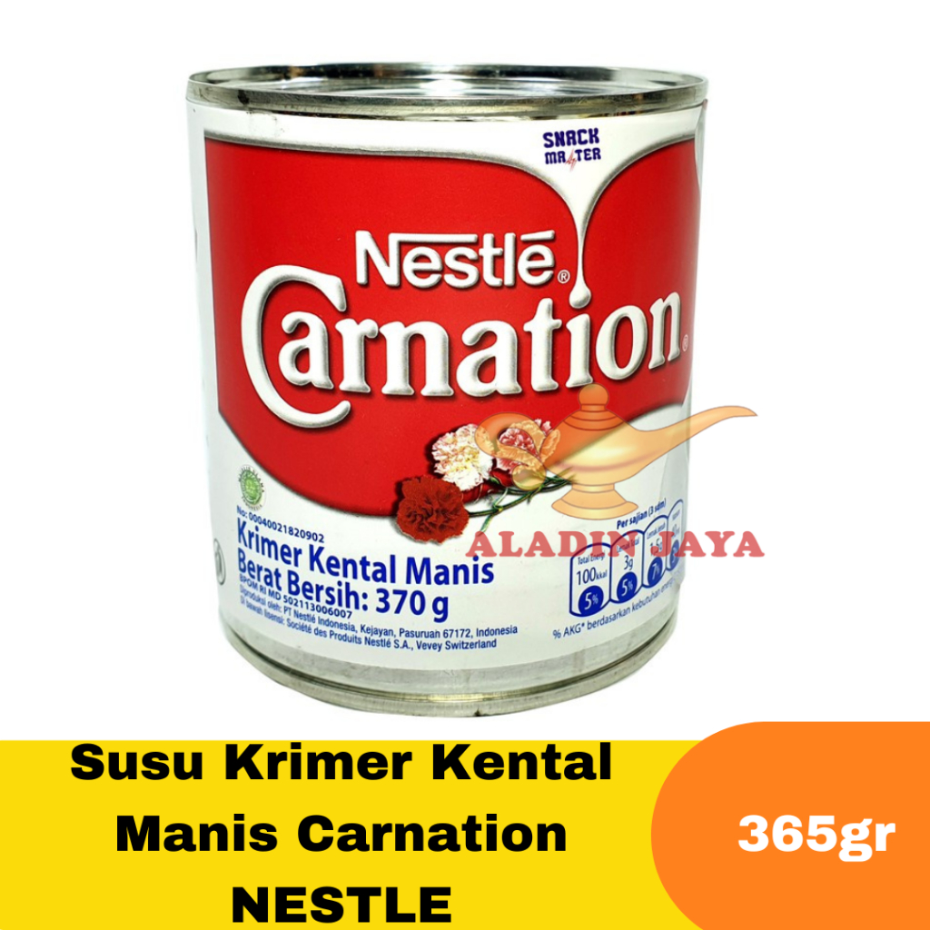 

Susu Krimer Kental Manis Carnation NESTLE 365gr