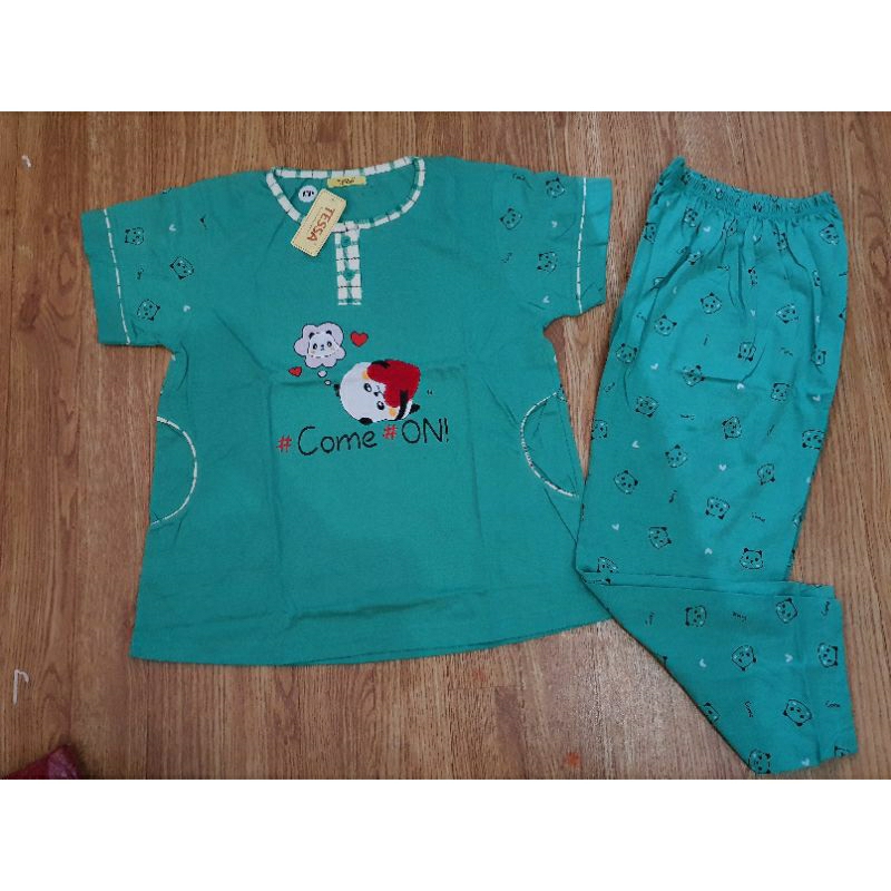 Baju tidur Tessa piyama celana panjang tessa babydoll wanita cp tessa