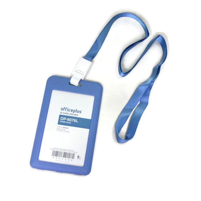 

Gramedia Cirebon - Office-P Id Card Portrait Round+Lanyard Grey Blue Op-6076L