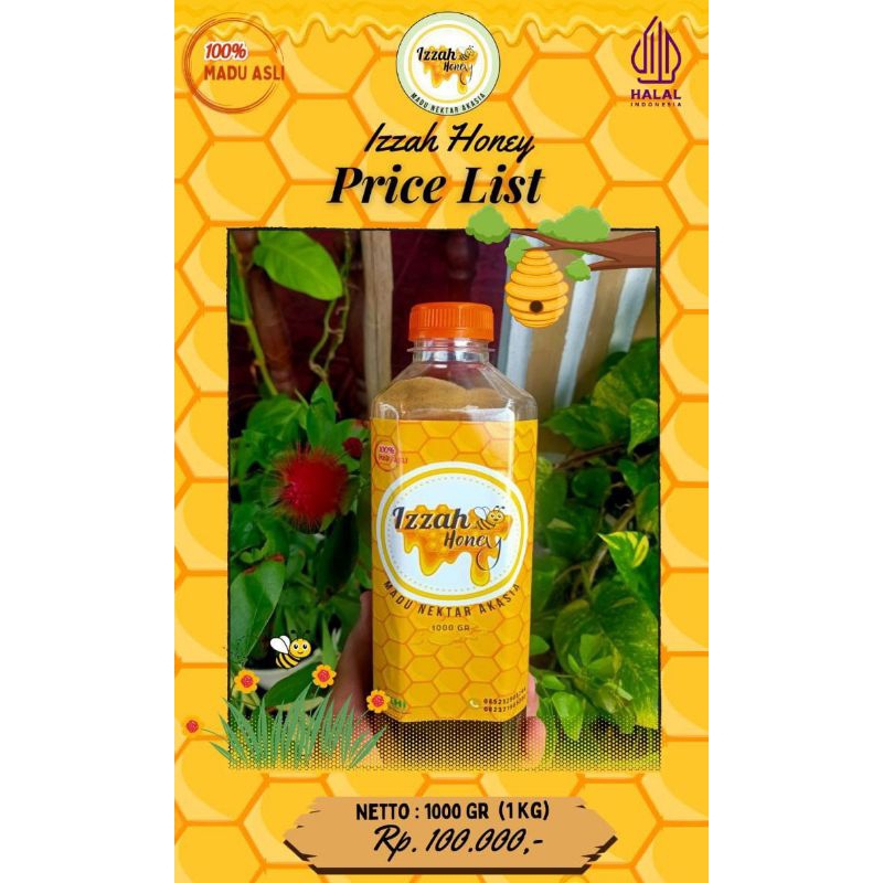 

Madu Nektar Akasia ASLI 100% (1Kg)