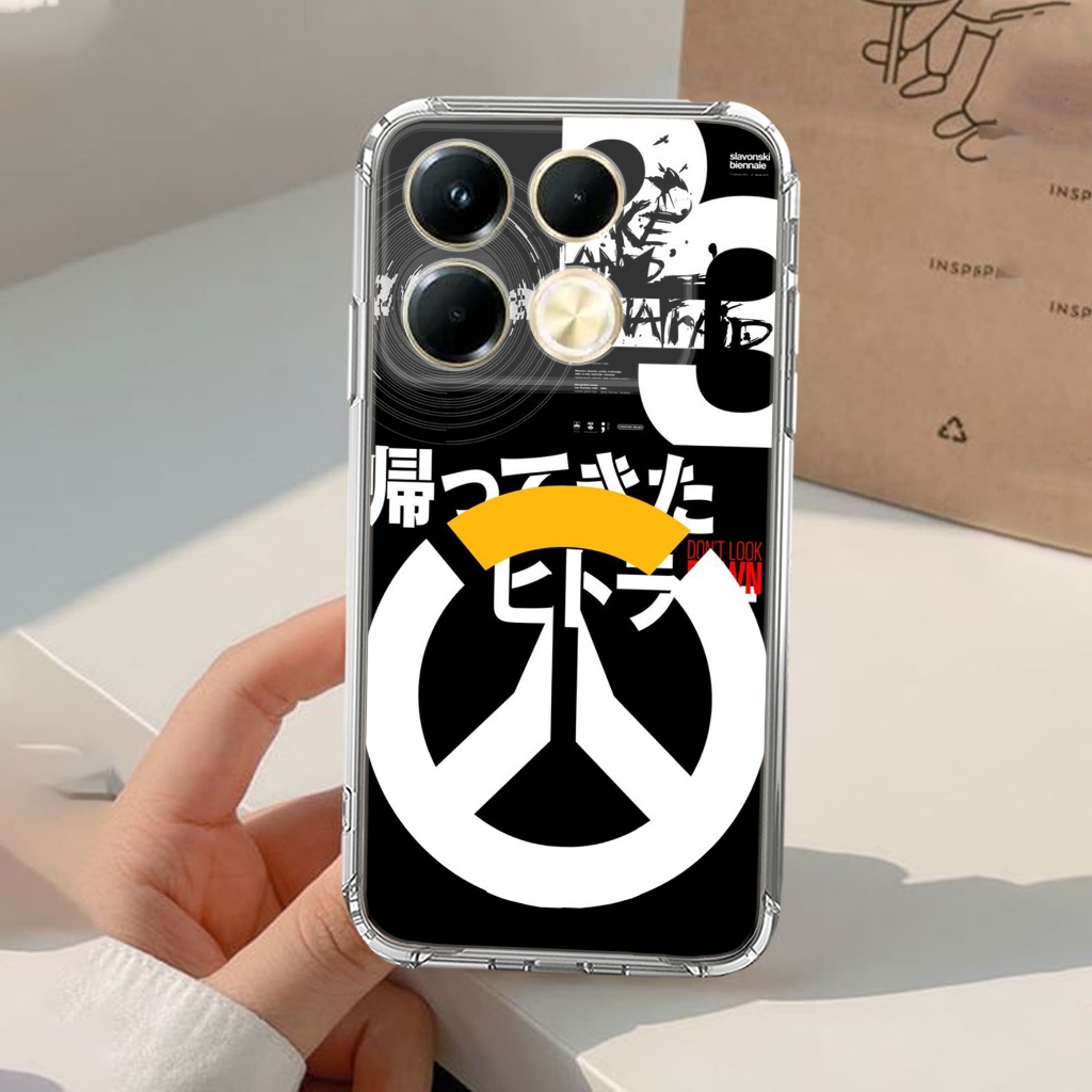 CASE INFINIX NOTE 40 - Casing INFINIX NOTE 40 PRO 5G Terbaru 2024 AERO STORE [ MOTIF 25 ] Silikon - 