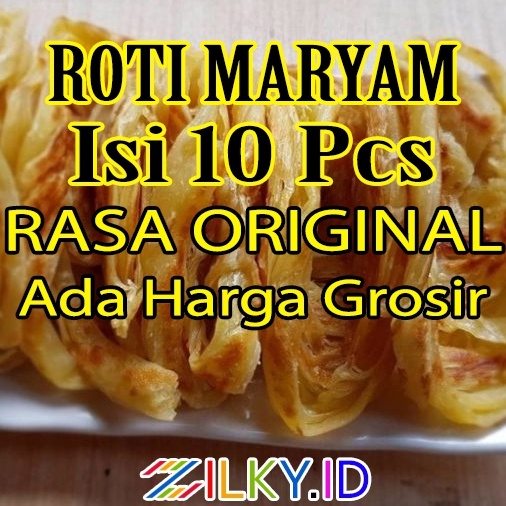 

Meroket Roti Maryam Original Isi 1 Pcs Zilky Frozen Cane Canai Mariam Mariyam Prata Pratha Paratha Parata Pipih Flat Bread Beku Konde Ori Tawar Kenyang Bukan Isi 5 Murah