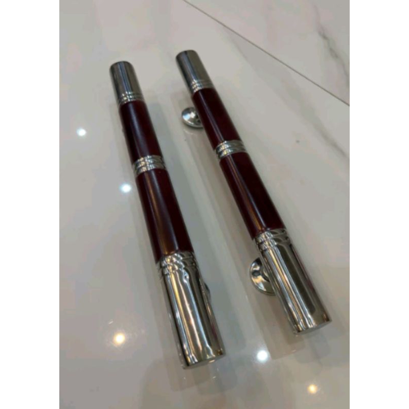 Handle pintu stainless suling oval 25cm tarikan pintu lemari