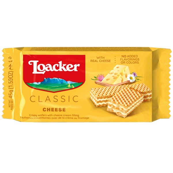 

Loacker Classic Cheese 45 g