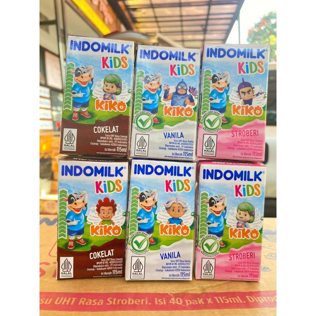 

Indomilk Kids Susu UHT Dus [115 ml] - FREE MASKER