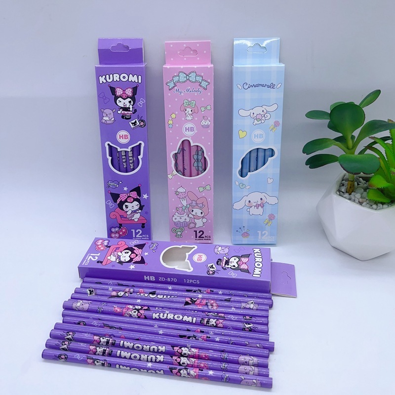 

PENSIL HB 1 BOX ISI 12PCS (1 LUSIN ) SANRIO