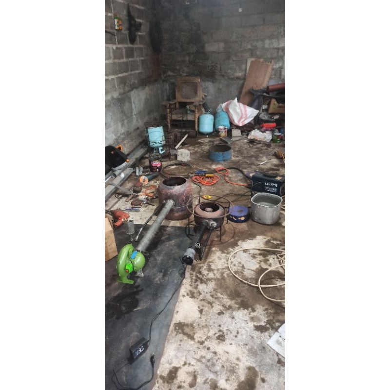 kompor oli bekas/minyak jelantah kapasitas jumbo api biru