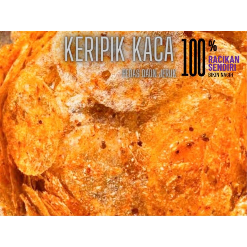 

kripca- keripik kaca !! racikan sendiri