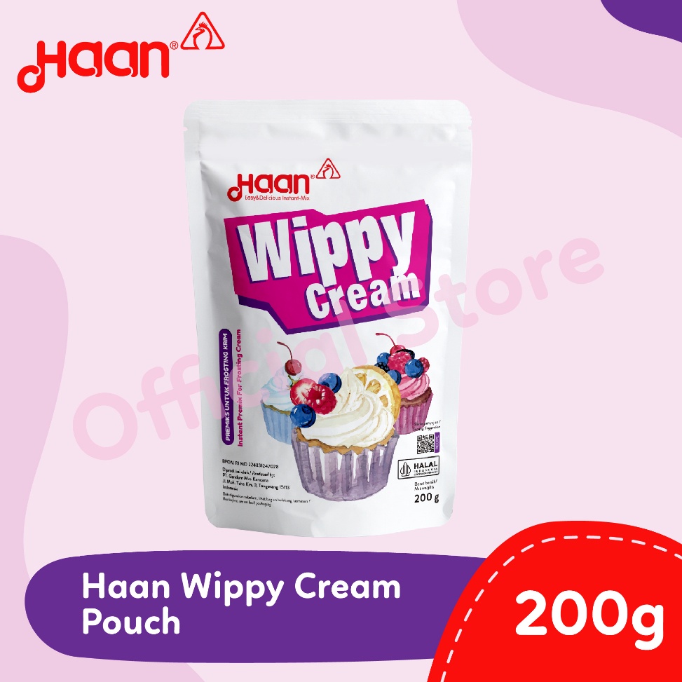 

Belanja hemat HAAN WIPPY CREAM 2gr