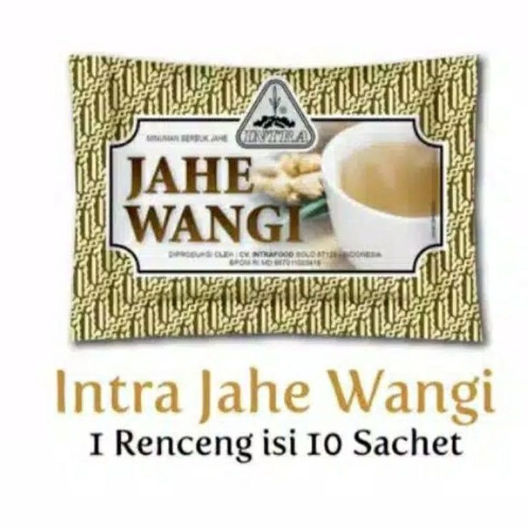 

New Mart INTRA JAHE WANGI 1 Renceng 1 sachet