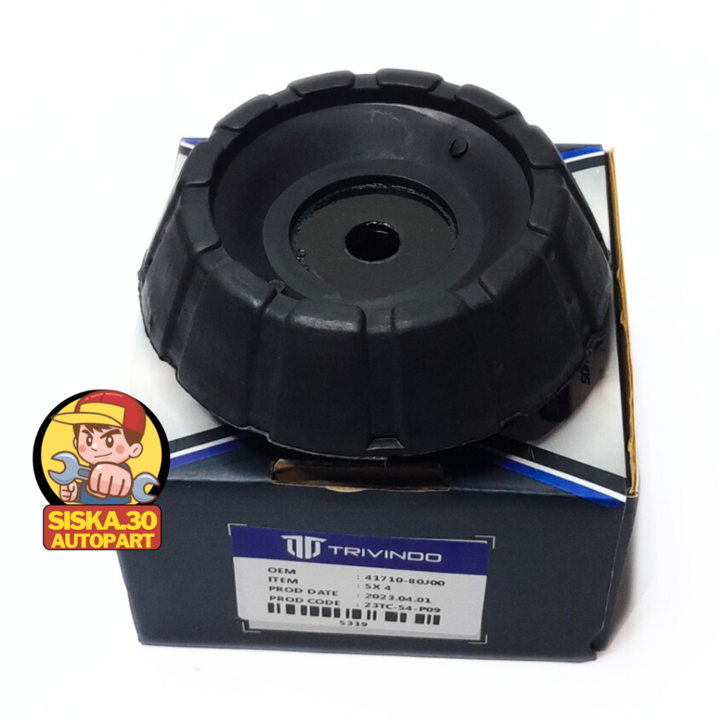 KARET SUPPORT SHOCKBREAKER DEPAN SUZUKI SX4 , NEO BALENO - FRONT SUPPORT SHOCK ABSORBER TRIVINDO SX 