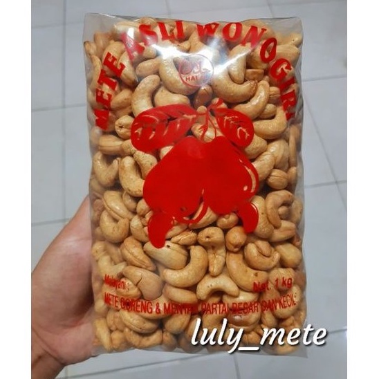 

New Stock Kacang mete mede matang mateng 1kg